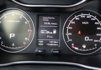 Подержанный автомобиль Geely Emgrand X7 2018 года (15 фото)